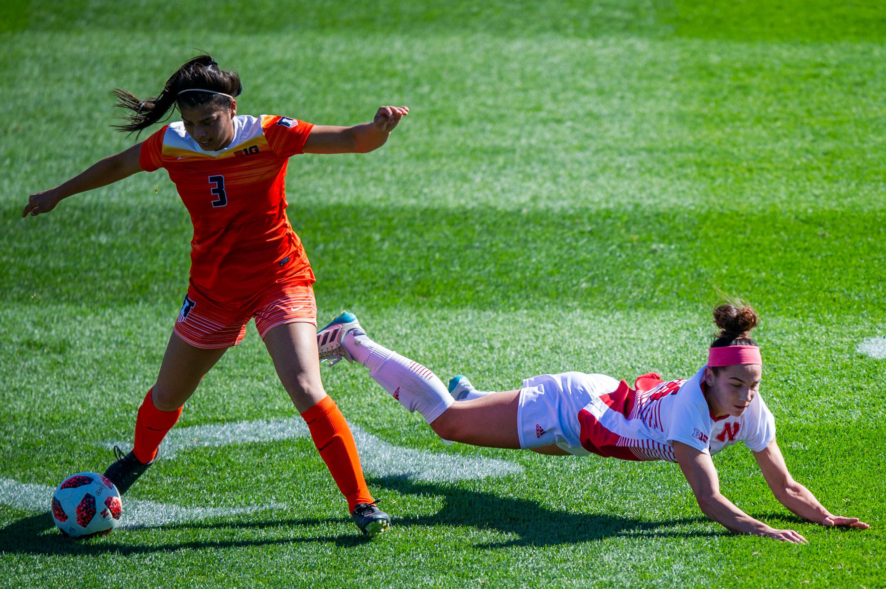 Nebraska soccer vs. Illinois, 10/21